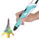 3D ручка з LCD дисплеєм та набором еко пластику для 3Д малювання / 3D Pen 1124 фото 4