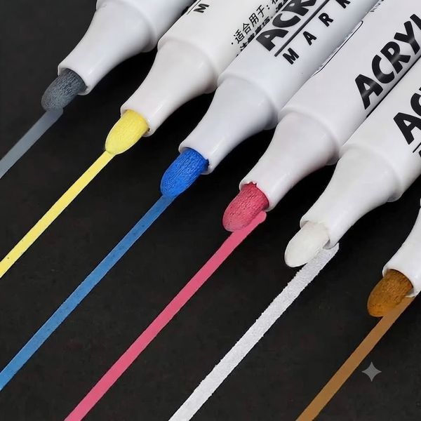 Акварельні маркери 24 Water color pen / Набір маркерів у білому відерці / Художні маркери 2053837 фото