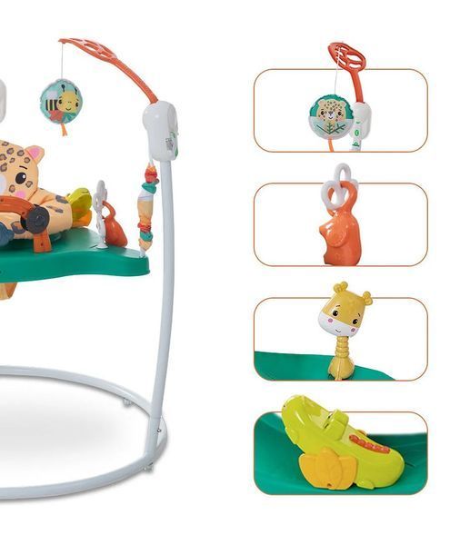 Ігровий центр, що розвиває, дитячий джемпер Fisher-Price Jumperoo Baby Activity Center Зелений 5094773/2 фото