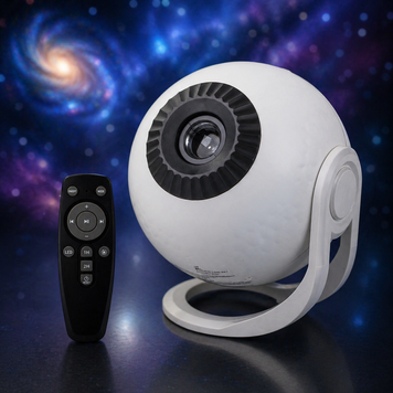 Проектор зоряного неба Galaxy Projector 12 слайдів / Домашній планетарій 12 галактик + пульт ДК G6879 фото