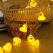 Гірлянда світлодіодна для дитячої кімнати DUCK 1.5 м Гірлянда із 10 пластикових міні-каченят 2127854 фото 1