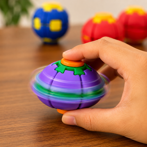 Антистрес спіннер / Механічна обертова кулька-спіннер Spin Ball / Прес-спіннер 5594 фото