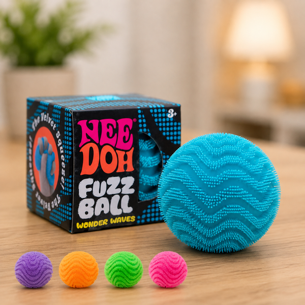 Антистрес NeeDoh Fnzz Ball / Тактильний м'ячик / Сенсорний м'ячик, іграшка-антистрес Fnzz Ball фото