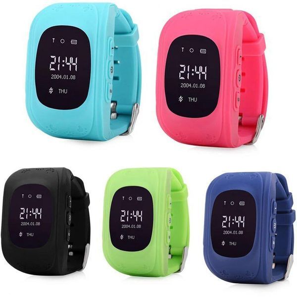 Дитячий годинник Smart Baby Watch з GPS трекером Блакитний 22647893/5 фото