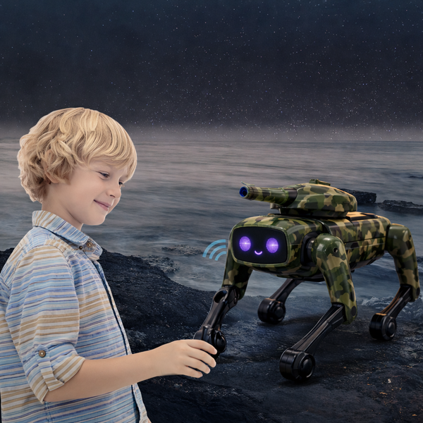 Інтерактивний робот-пес, що стріляє кульками орбіз UFT Smart Dog MECH GUARDIAN M17596 фото