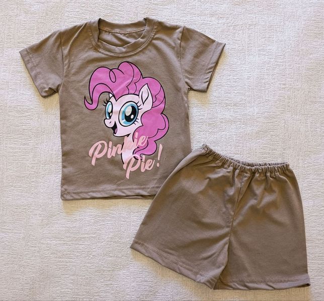 Костюм для дівчинки "Little Ponny" беж 111280/ 98 фото